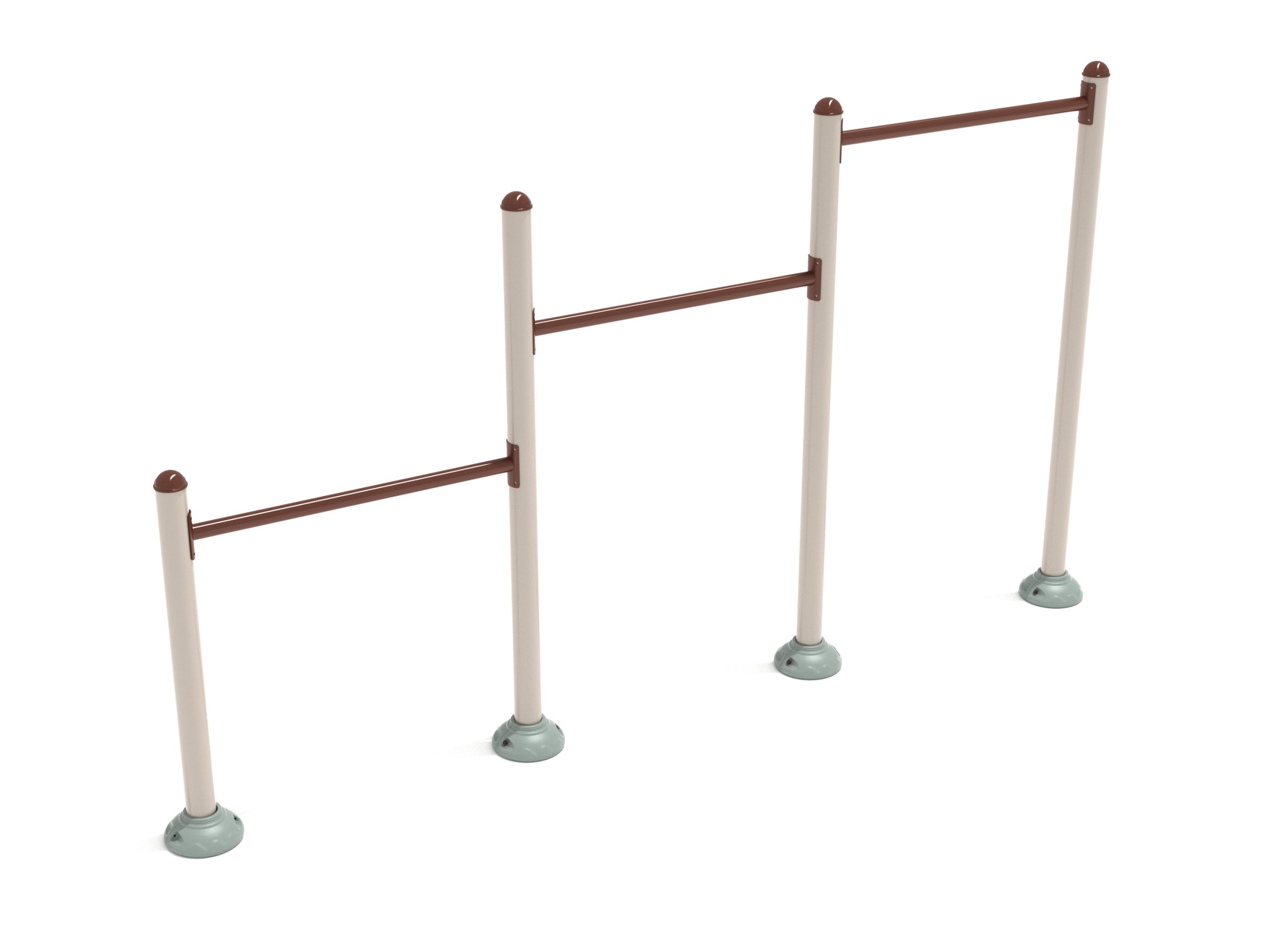 Triple Station Inclined Chin Up Bars - Image 34