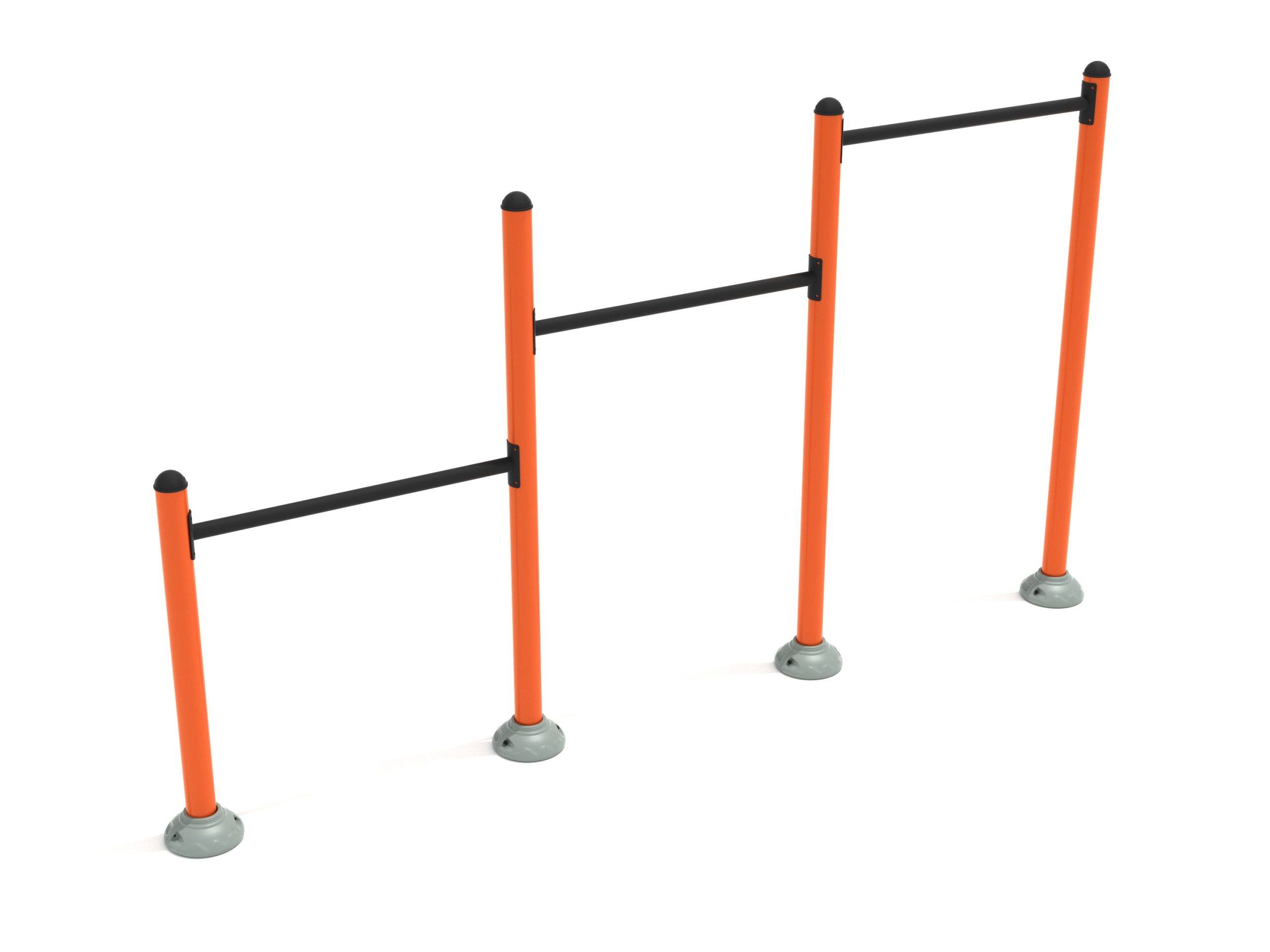 Triple Station Inclined Chin Up Bars - Image 36