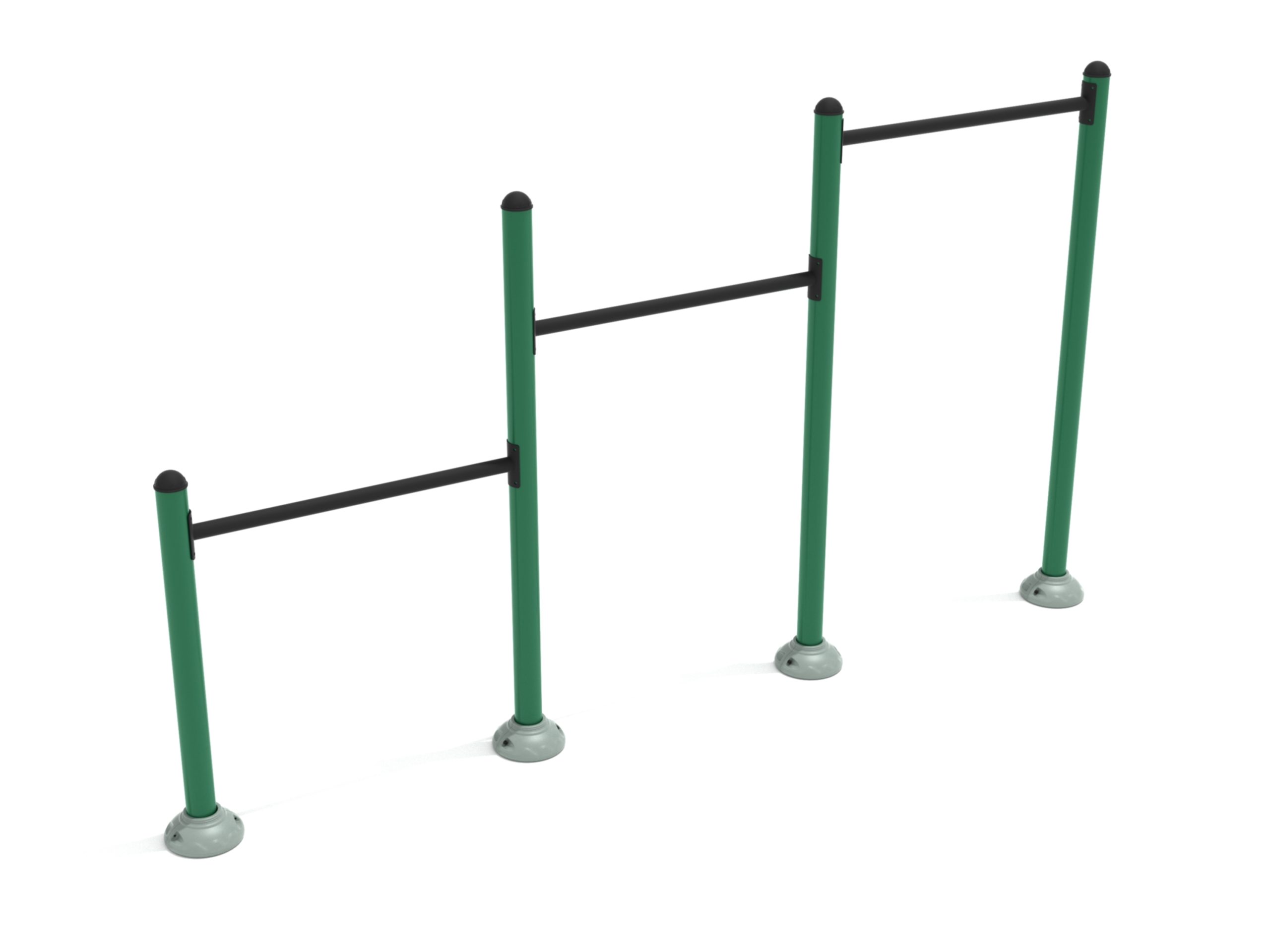 Triple Station Inclined Chin Up Bars - Image 40