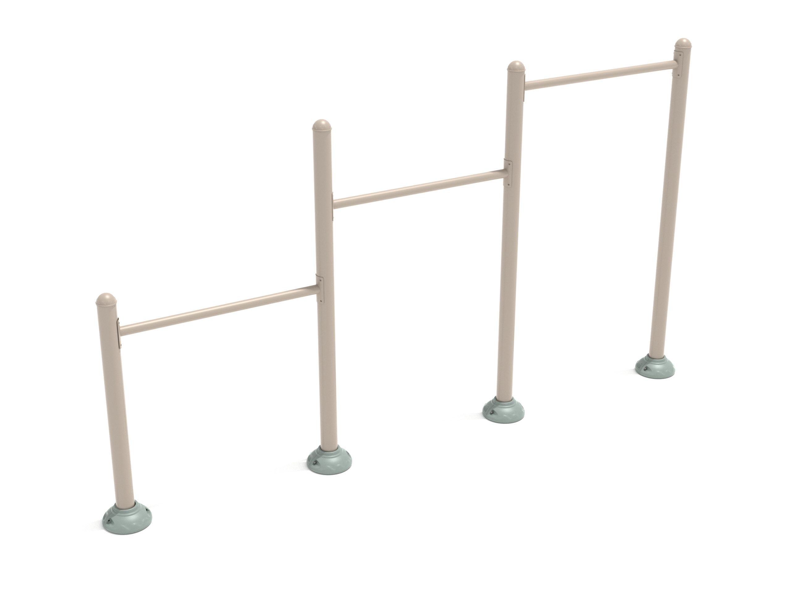 Triple Station Inclined Chin Up Bars - Image 42