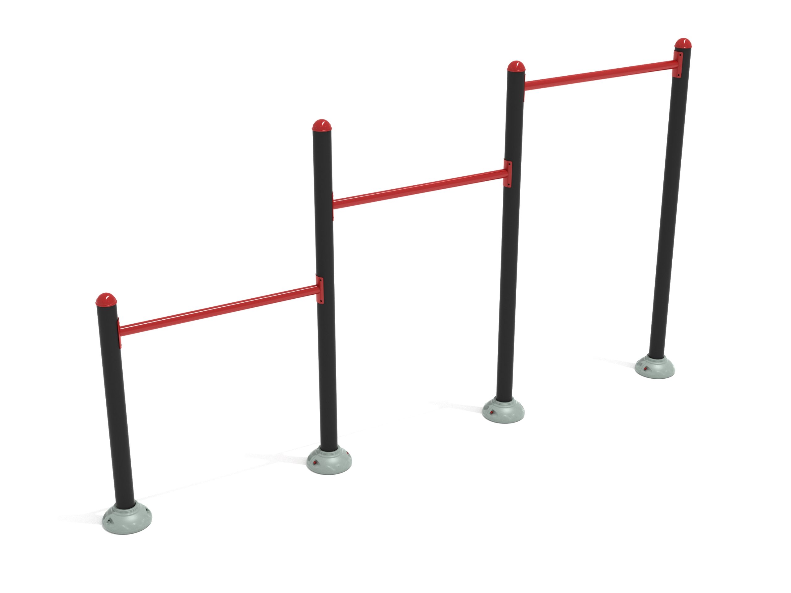 Triple Station Inclined Chin Up Bars - Image 44