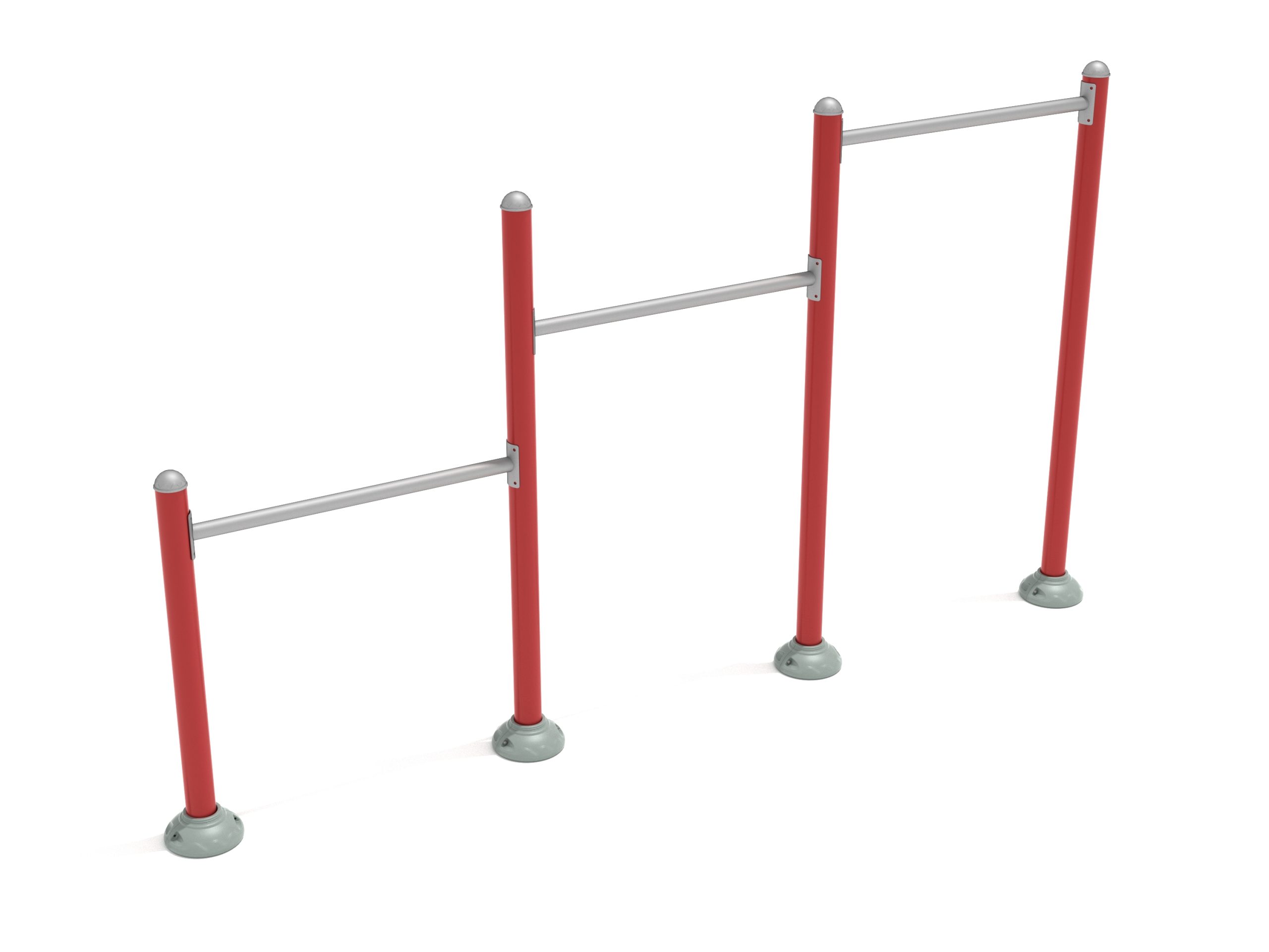 Triple Station Inclined Chin Up Bars - Image 46