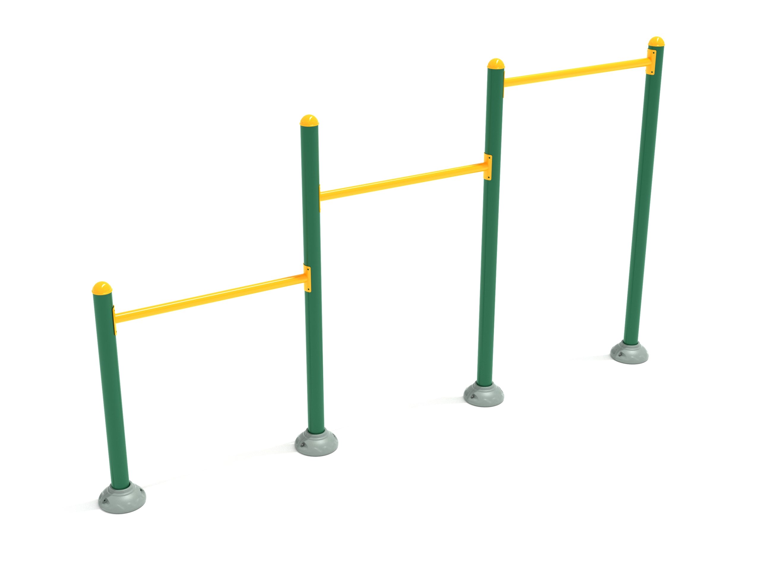 Triple Station Inclined Chin Up Bars - Image 48