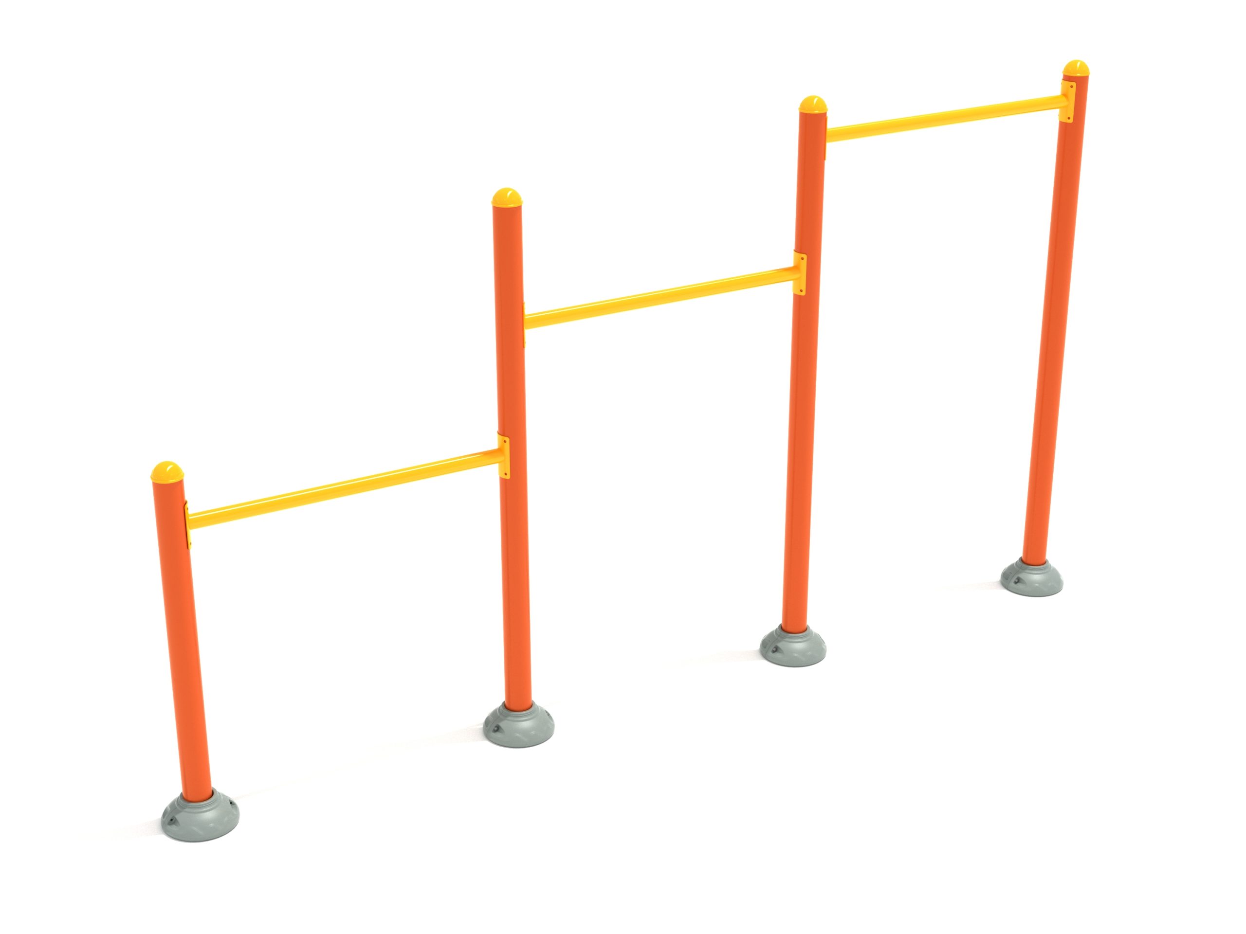 Triple Station Inclined Chin Up Bars - Image 49