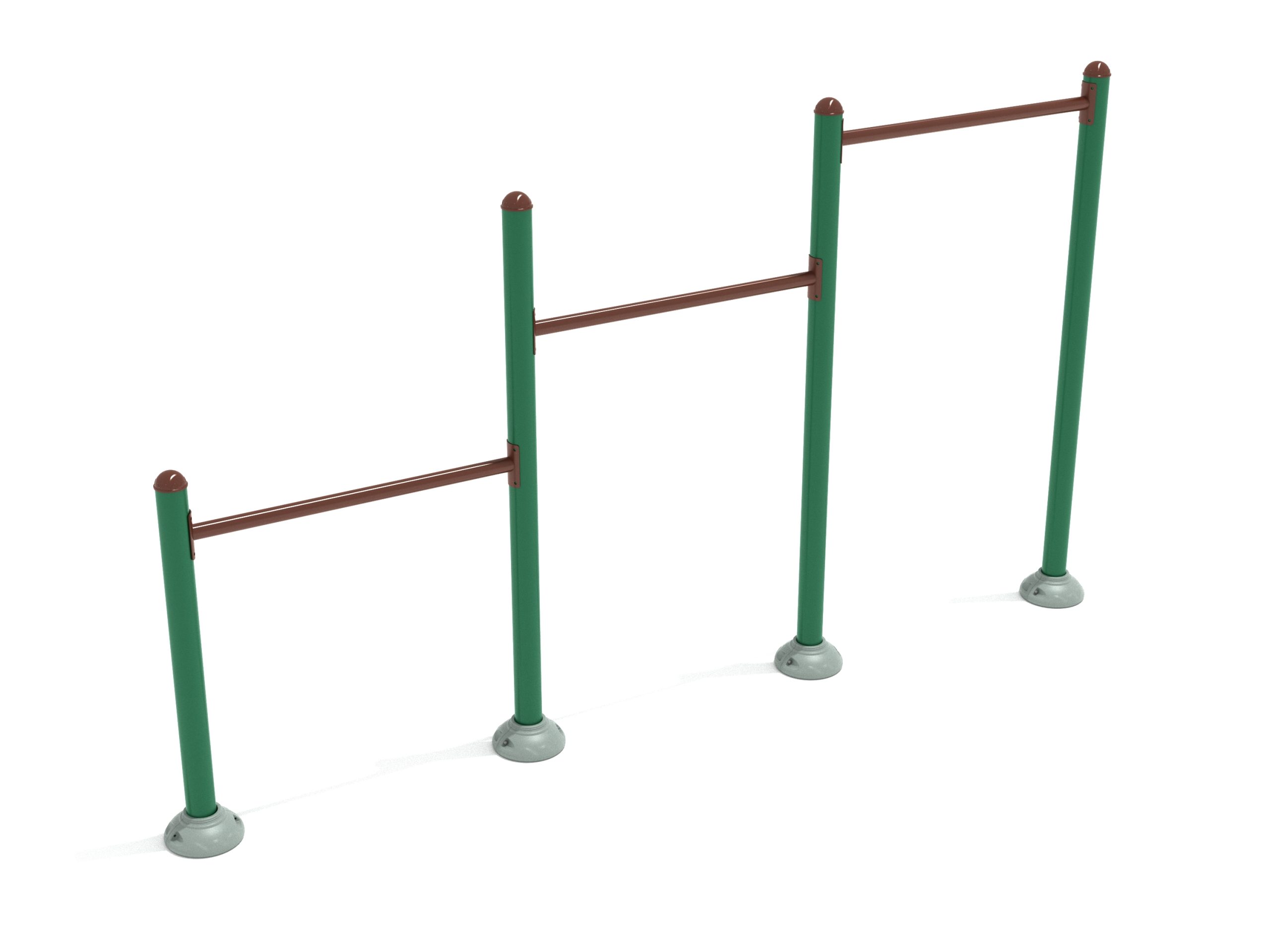 Triple Station Inclined Chin Up Bars - Image 50