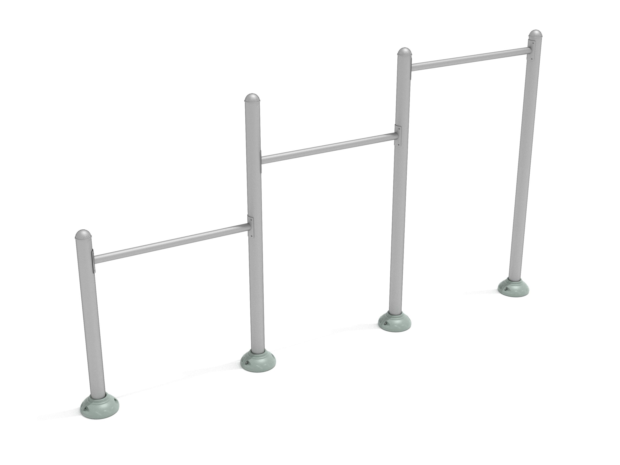 Triple Station Inclined Chin Up Bars - Image 51