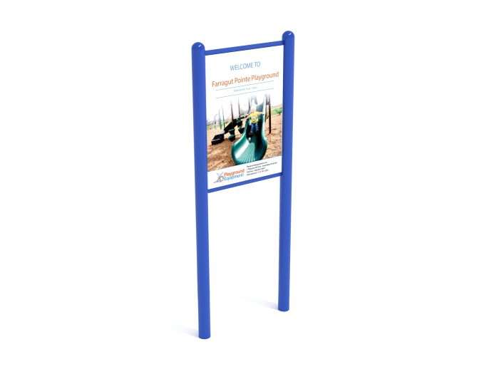 2-Sided Playground Safety Rules and Welcome Sign - Image 84