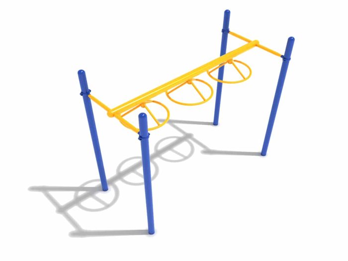 Freestanding 3-Wheel Overhead Climber
