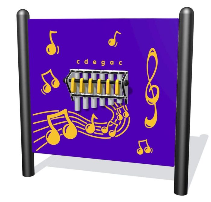 Freestanding Beater Less Chime Panel