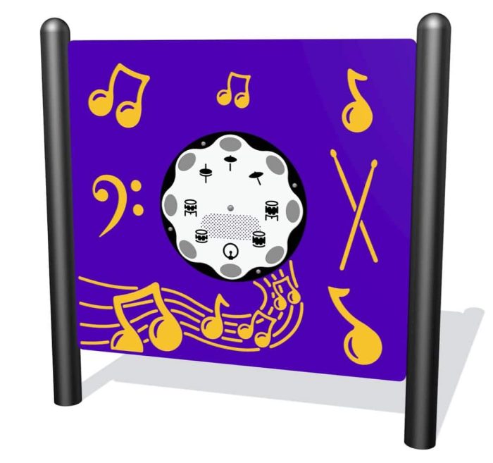Freestanding Drums Panel