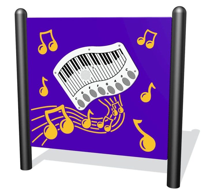 Freestanding Piano Keyboard