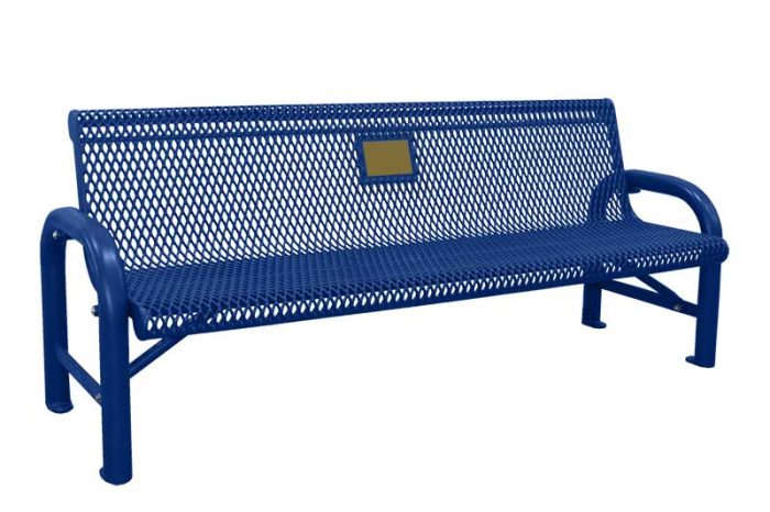 Grand Contour Memorial with Back-6 ft