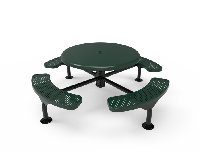 Honeycomb Steel Bonded Round Table With Smooth Top