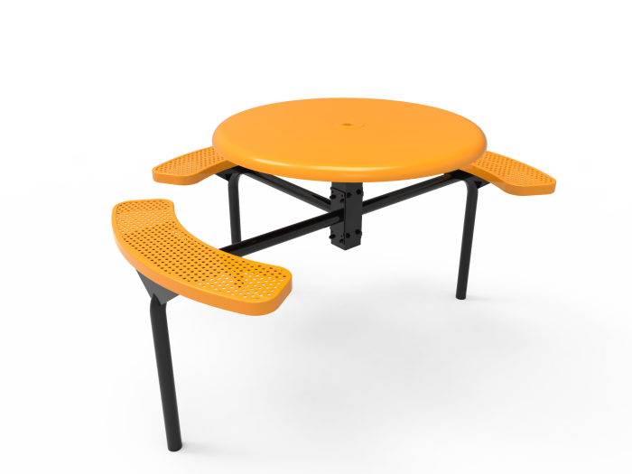 Honeycomb Steel Bonded Round Table With Smooth Top - Image 4