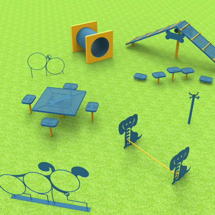 Large Dogs N Play Set
