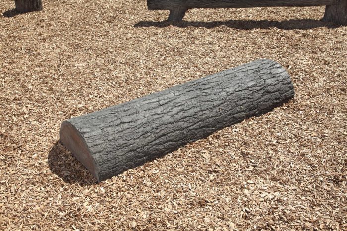 NatureROCKS Half Log Balance Beam (Choose 4 or 6-foot length) - Image 3