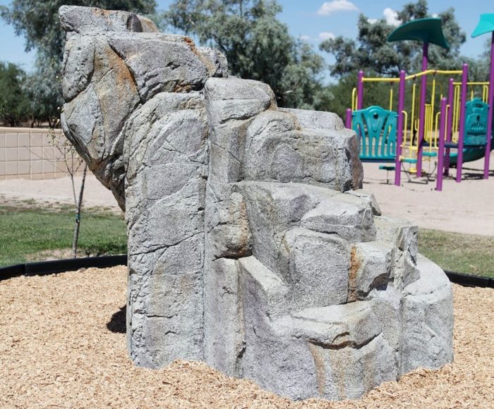 NatureROCKS Medium Boulder - Dark Gray Granite