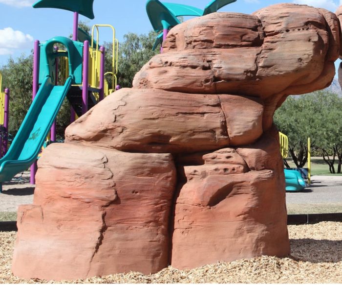 NatureROCKS Medium Boulder - Rust Sandstone