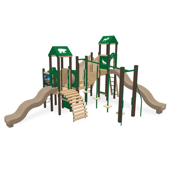 Nordic Village Recycled Plastic Play System - Image 4