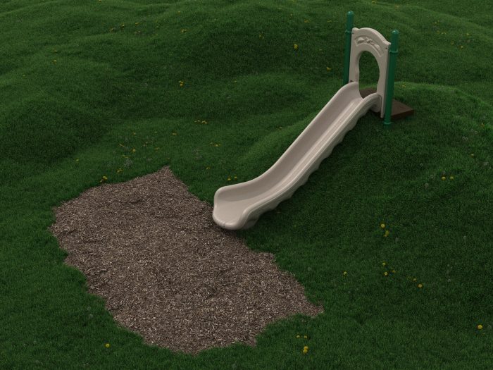 5 Foot Single Straight Embankment Slide - Image 4
