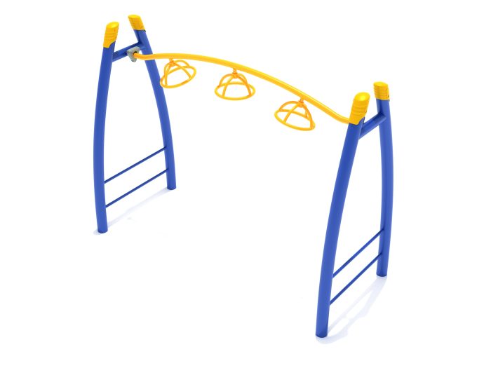 Curved Post 3 Wheel Overhead Spinner - Image 4