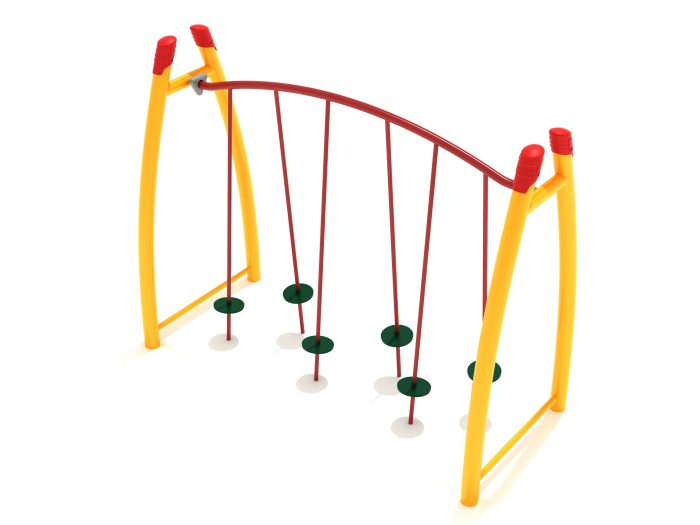 Curved Post Tilted Lily Pad Bridge - Image 3