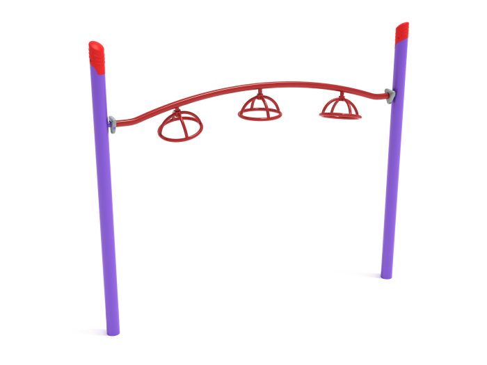 Single Post 3-Wheel Overhead Spinner