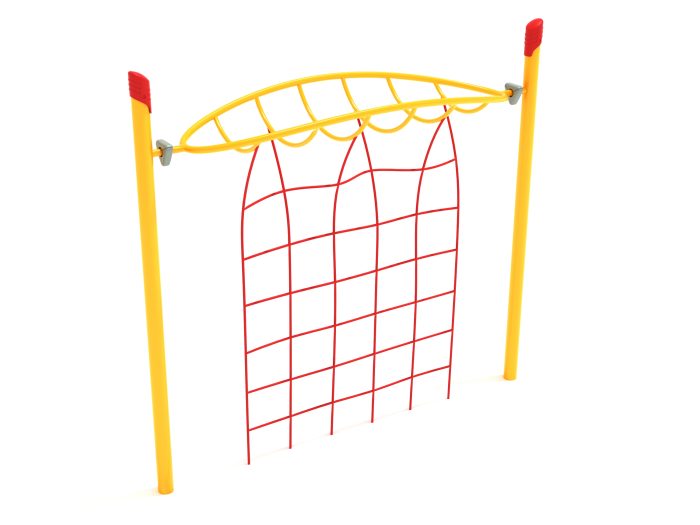 Single Post Overhead Inverted Horizon Climber with Rope Attachment - Image 5