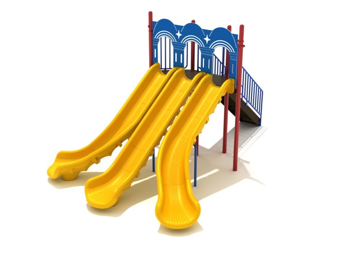 6 Foot Triple Sectional Split Slide - Image 10