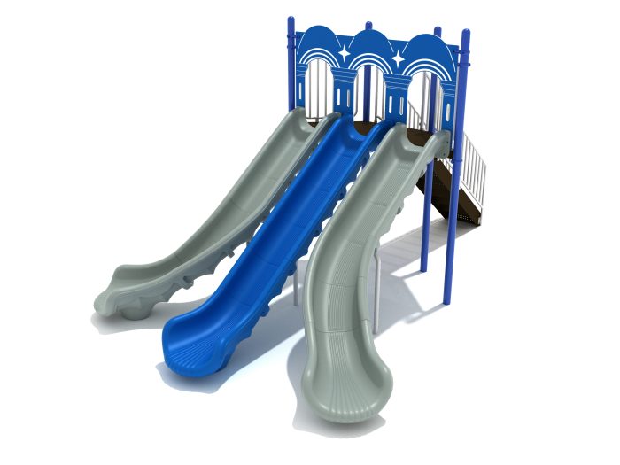 6 Foot Triple Sectional Split Slide - Image 11