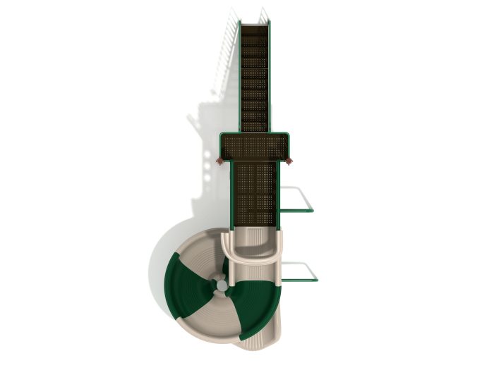 7 Foot Sectional Spiral Slide - Image 3