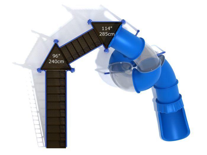 12 Foot Spiral Tube Slide - Image 12