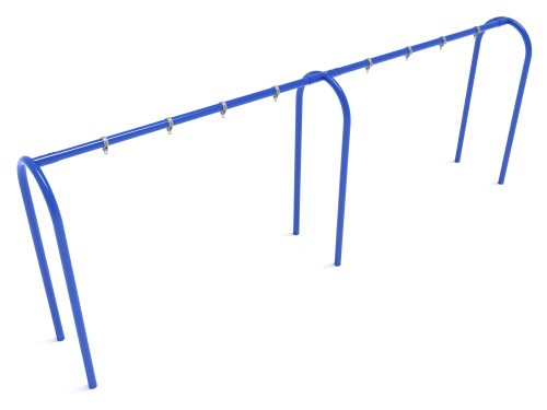 2 Bay - Arch Post Frame Only with Hangers