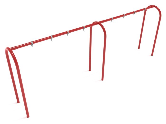 2 Bay - Arch Post Frame Only with Hangers - Image 2