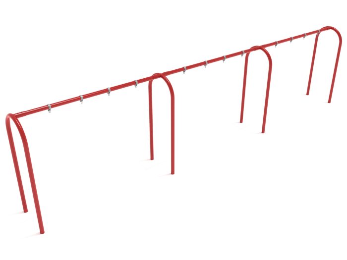 3 Bay - Frame Only with Hangers - No Swings - Image 2