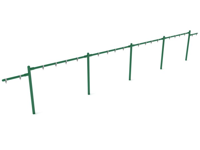 4 Bay 2 Cantilevers - Frame Only with Hangers - No Swings - Image 2