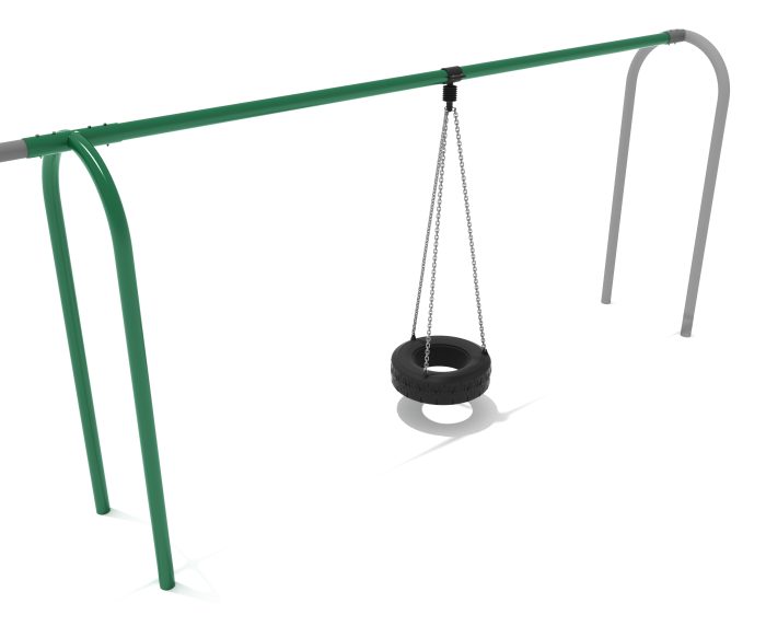 Add a Tire Swing Bay (to Tire Swing Bay) w/ Tire Seat Package, Frame & Hangers - Image 3