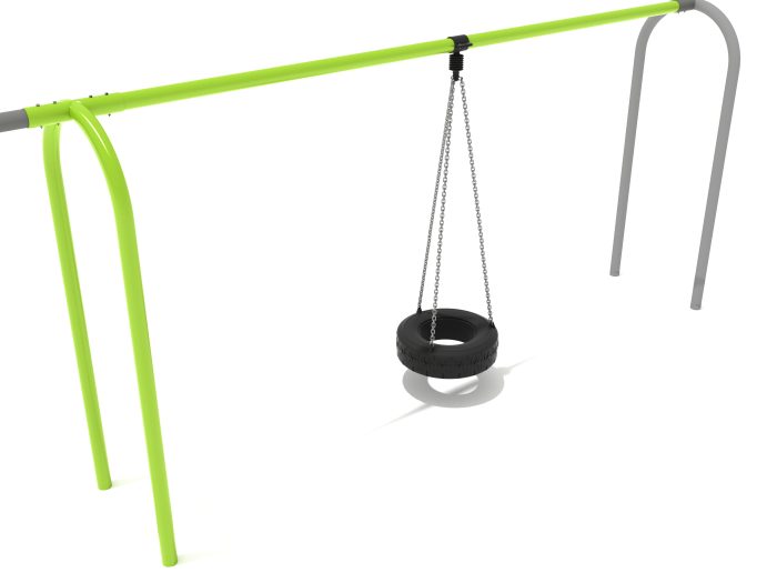 Add a Tire Swing Bay (to Tire Swing Bay) w/ Tire Seat Package, Frame & Hangers - Image 6