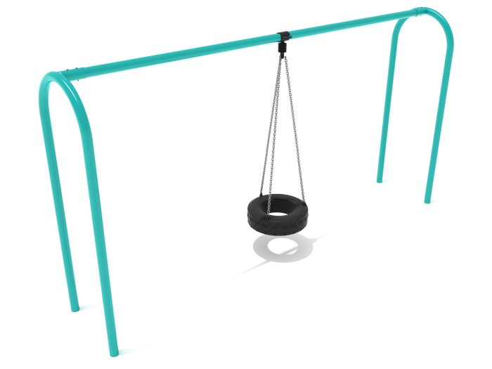8 Feet High Elite Arch Post w Tire Swing - Image 3