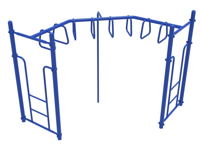 Freestanding 90-Degree Trapezoid Loop Ladder - Image 5