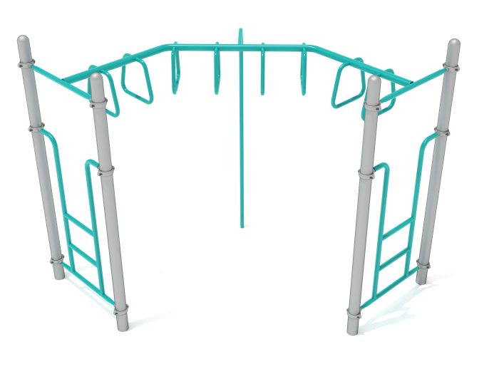 Freestanding 90-Degree Trapezoid Loop Ladder - Image 23