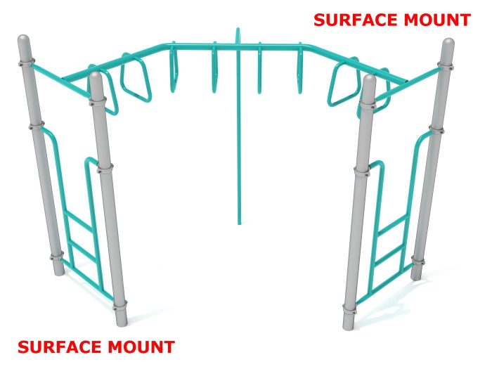 Freestanding 90-Degree Trapezoid Loop Ladder - Image 24