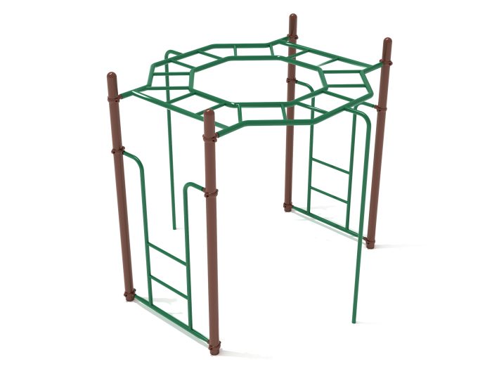 Freestanding Octagon Rung Horizontal Ladder - Image 4