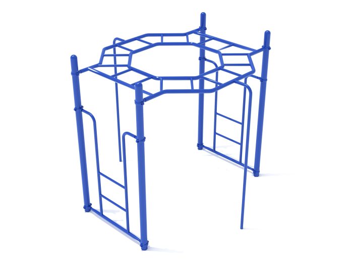 Freestanding Octagon Rung Horizontal Ladder - Image 5