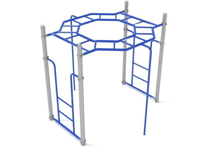 Freestanding Octagon Rung Horizontal Ladder - Image 6