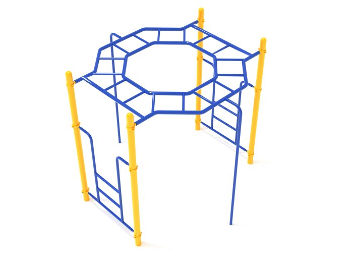 Freestanding Octagon Rung Horizontal Ladder - Image 7