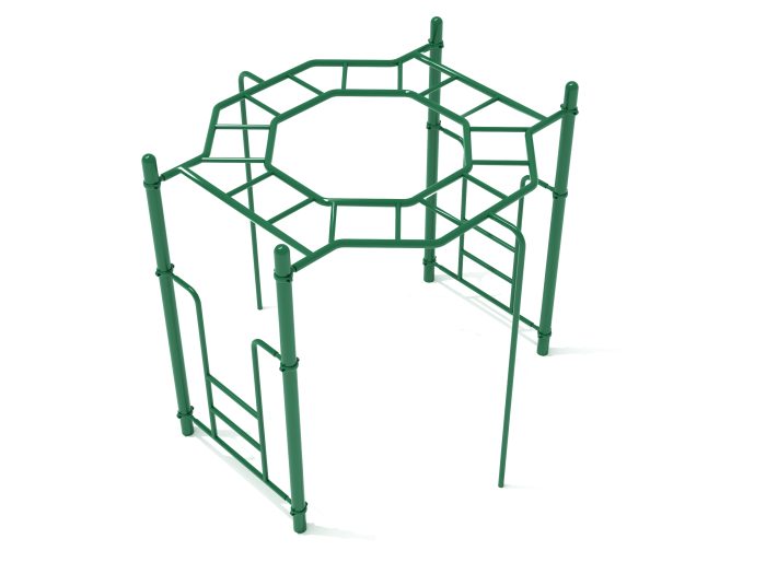 Freestanding Octagon Rung Horizontal Ladder - Image 14