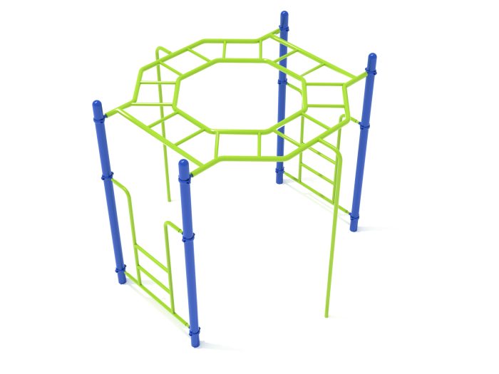 Freestanding Octagon Rung Horizontal Ladder - Image 16