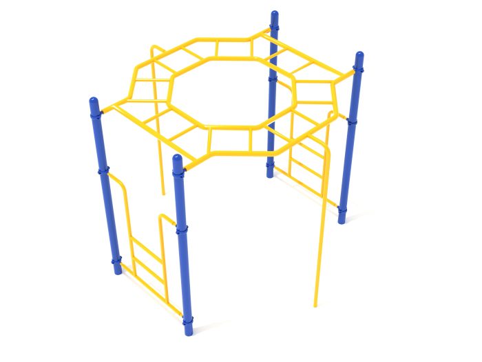 Freestanding Octagon Rung Horizontal Ladder - Image 17