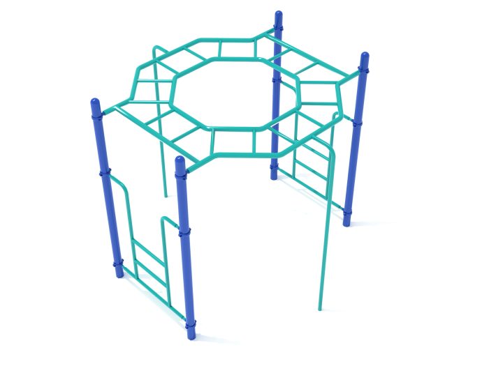 Freestanding Octagon Rung Horizontal Ladder - Image 23